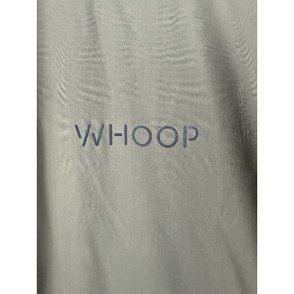 WHOOP 4.0 ANY-WEAR Compression Top Mens Large Green Short Sleeve Running Gym - Picture 2 of 9